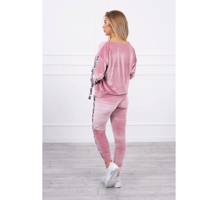 Love model 21753124 set tmavě pudrově růžový - K-Fashion Love model 21753124 set tmavě pudrově růžový - K-Fashion