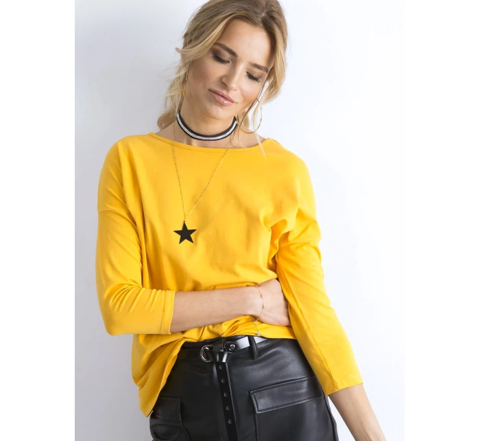 Halenka RV BZ 4661.45P tmavě žlutá