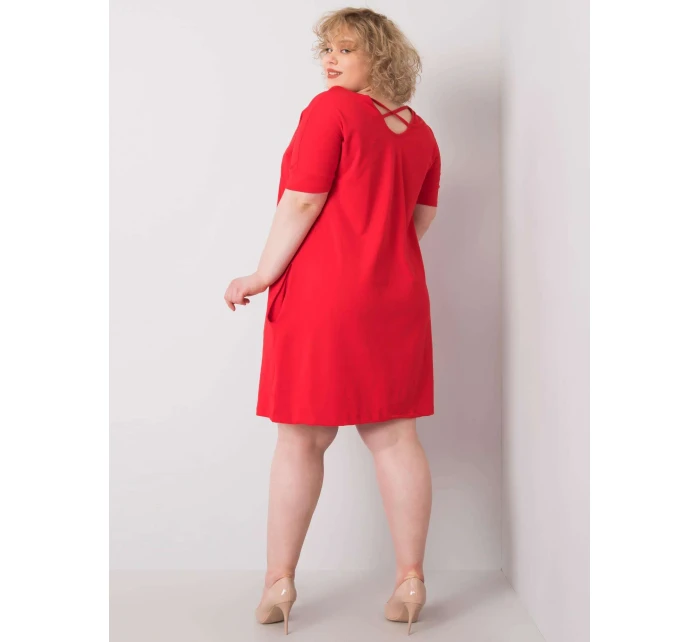 Šaty RV SK 6639.02X červená