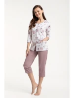 Dámské pyžamo model 18838173 3/4 3XL - Luna