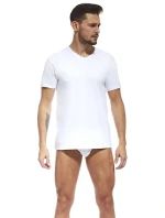 Pánské tričko 201 Authentic new biała - CORNETTE