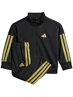 Dětské tepláky adidas Essentials Climacool černo-zlaté JC8857 Dětské tepláky adidas Essentials Climacool černo-zlaté JC8857