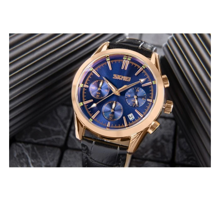 Pánské hodinky Skmei 9127BU + BOX Pánské hodinky Skmei 9127BU + BOX