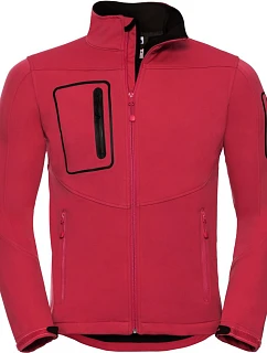 Russell Athletic 520M Pánská 3-vrstvá sportovní softshell bunda 10.520M classic red