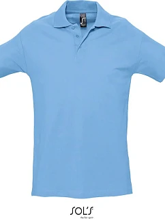 SOL'S Spring II Piqué polo 25.1362 sky blue