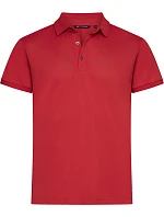 Cutter & Buck Polo Solid Men Pánské funkční polo red model 22458940 Cutter & Buck Polo Solid Men Pánské funkční polo red model 22458940