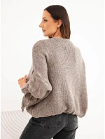 Dámský svetr volný střih model 22540808 - K-Fashion Dámský svetr volný střih model 22540808 - K-Fashion