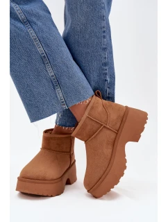 Dámské Nízké Sněhule Na S Camel model 21706740 - Boto