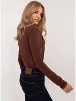Bluzka CLM BZ model 20692199 brązowy - FPrice Bluzka CLM BZ model 20692199 brązowy - FPrice