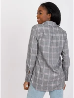 Dámská košile LK-KS-508770.49P-šedá