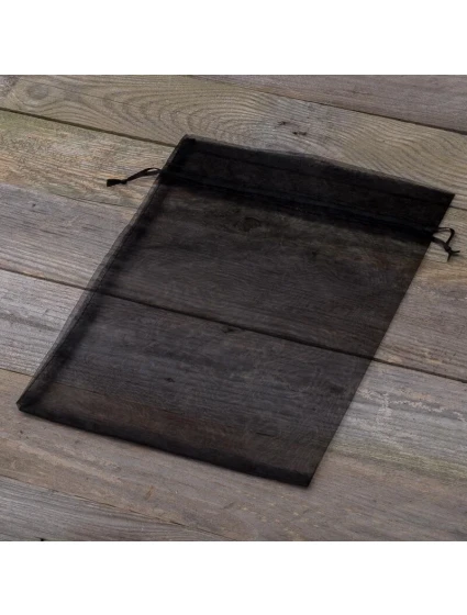 Dárkový pytlík z organzy na sklenici 