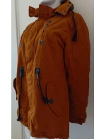 Pánská zimní bunda Z-6682 hořčicová - Rosso