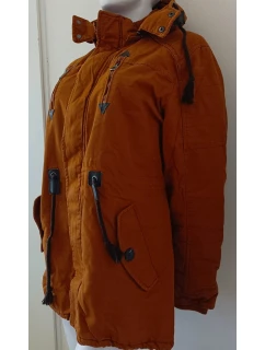 Pánská zimní bunda Z-6682 hořčicová - Rosso