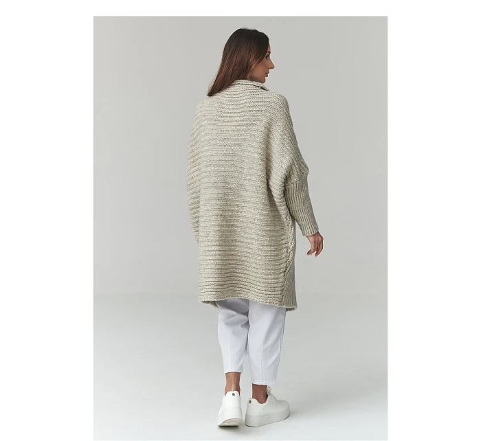 Svetr na zapínání model 226880 Makadamia Svetr na zapínání model 226880 Makadamia