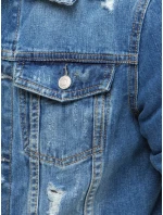 Pánská modrá džínová bunda FashionStreet TX3633 Pánská modrá džínová bunda FashionStreet TX3633