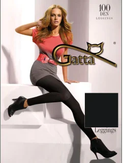 Dámské legíny model 16239511 100 black - Gatta