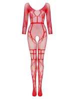 Bodystocking model 20791257 red - Beauty Night Fashion Bodystocking model 20791257 red - Beauty Night Fashion