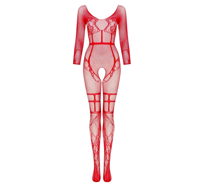 Bodystocking model 20791257 red - Beauty Night Fashion Bodystocking model 20791257 red - Beauty Night Fashion