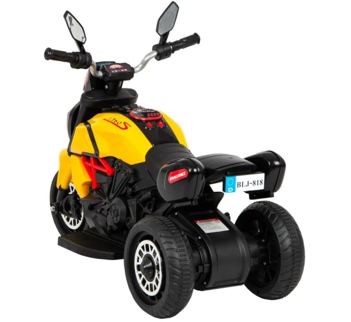 AVALON ELEKTRICKÁ MOTORKA ŽLUTÁ 1033044