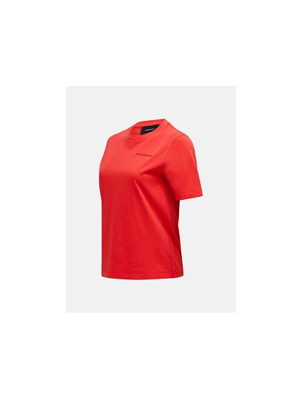 Tričko Original Small Logo Tee model 22231796 červené - Peak Performance