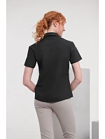 Russell Athletic 935F Popelínová halenka s krátkým rukávem 11.935F black Russell Athletic 935F Popelínová halenka s krátkým rukávem 11.935F black
