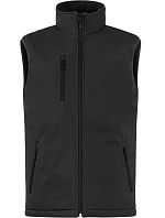 Padded Softshell Vest Men Pánská zateplená softshellová vesta model 22454994 black - Clique Padded Softshell Vest Men Pánská zateplená softshellová vesta model 22454994 black - Clique