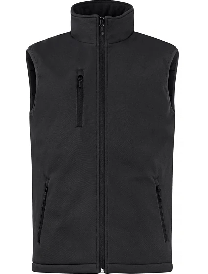 Clique Padded Softshell Vest Men Pánská zateplená softshellová vesta 67.0958 black Clique Padded Softshell Vest Men Pánská zateplená softshellová vesta 67.0958 black