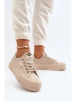 Dámské tenisky na platformě model 21650000 béžové - Lee Cooper