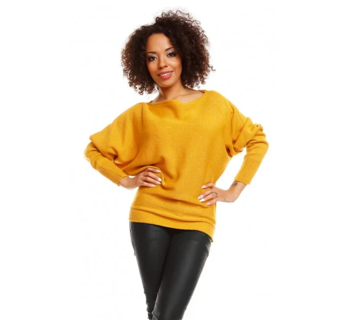 Dámský svetr s netopýřími rukávy 70003 - PeeKaBoo