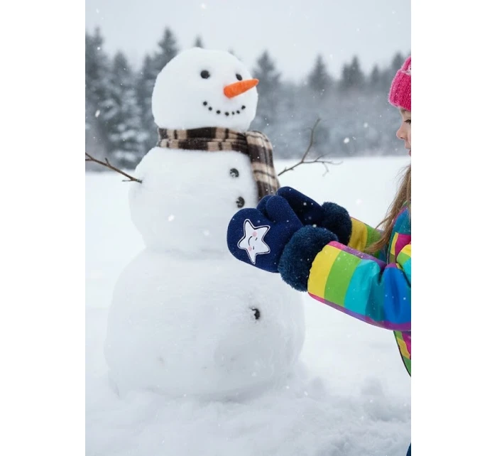 Rukavice RED 0011G Kožešina s provázkem