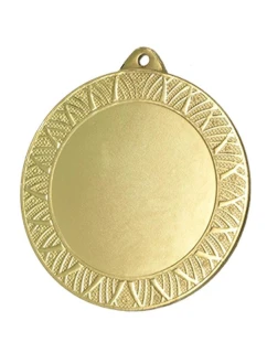 Generálská zlatá medaile s místem pro nápis