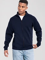 Fruit of the Loom Iconic Premium Sweat Jacket Mikina z těžké bavlny 16.2290 deep navy