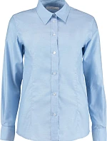 Kustom Kit KK 361 (26-28) Pracovní halenka Oxford s dlouhým rukávem 43.361X light blue
