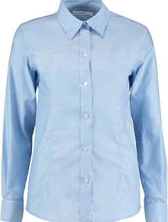 Kustom Kit KK 361 (26-28) Pracovní halenka Oxford s dlouhým rukávem 43.361X light blue