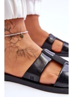 Módní pantofle  černé model 21615446 - Zaxy