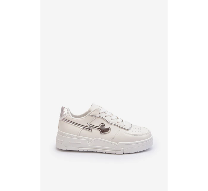 Dámské tenisky na platformě bílé Zeparine Dámské tenisky na platformě bílé Zeparine