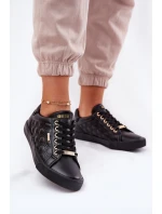 Dámské Tenisky Z Eko Kůže Big Star RR274323 Černé Dámské Tenisky Z Eko Kůže Big Star RR274323 Černé