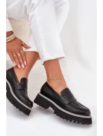 Dámské Mokasíny Na Platformě A Plochém Podpatku Big Star model 21705309 Černé - Big Star Shoes