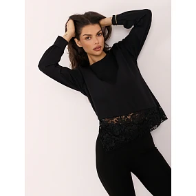 Bluzka MI BZ model 22404359 czarny - FPrice Bluzka MI BZ model 22404359 czarny - FPrice
