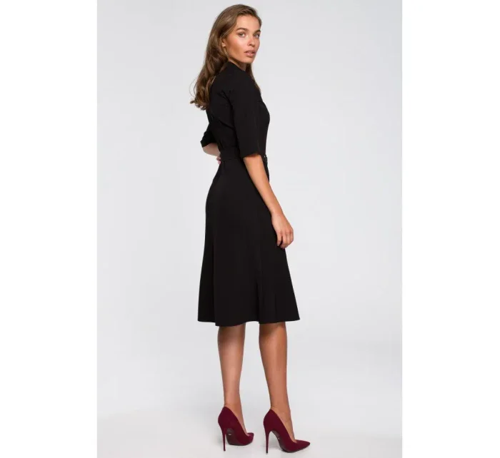 S231 Límeček s páskem s přezkou - černý S231 Límeček s páskem s přezkou - černý