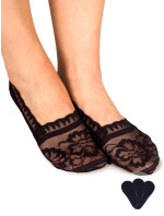 Yoclub Dámské krajkové ponožky 3Pack SKB-0099K-340K Black