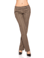 Sexy kalhoty KouCla ve čtvercovém vzhledu se třpytkami