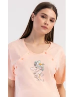 Dámská noční košile mateřská Čáp s kloboukem Dámská noční košile mateřská Čáp s kloboukem