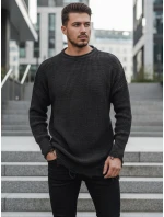 Pánský tmavě šedý svetr FashionStreet WX1964