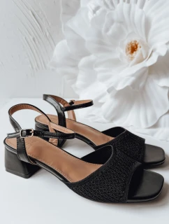 dámské sandály černé Dstreet model 21990055 - FashionStreet