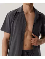 model 20905112 pyžamo kr/r S2XL pánské pyžamo na zip - Atlantic