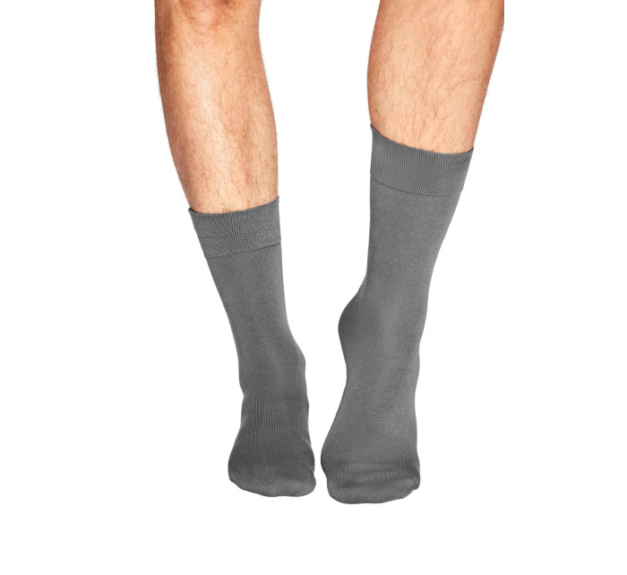 Pánské ponožky 17917 Classic Palio grey - HENDERSON