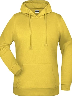 JN 795 Dámská mikina s kapucí model 22430451 yellow - Daiber