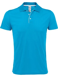 SOL'S Men Pánské piqué sportovní polo aqua model 22522549