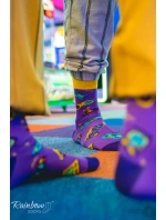 Duhové ponožky pro  2 páry model 21606825 - ZOOKSY/RAINBOW SOCKS